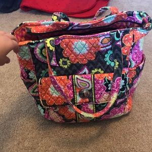 Vera Bradley Ziggy Zinnia Bag